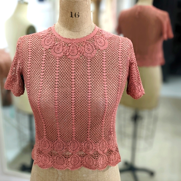 Vintage Crochet Top - Picture 3 of 7